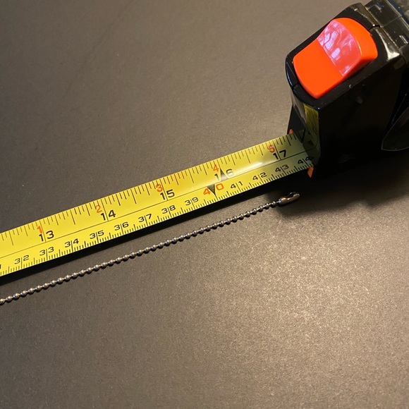 Pewter figure skate necklace - Picture 6 of 7